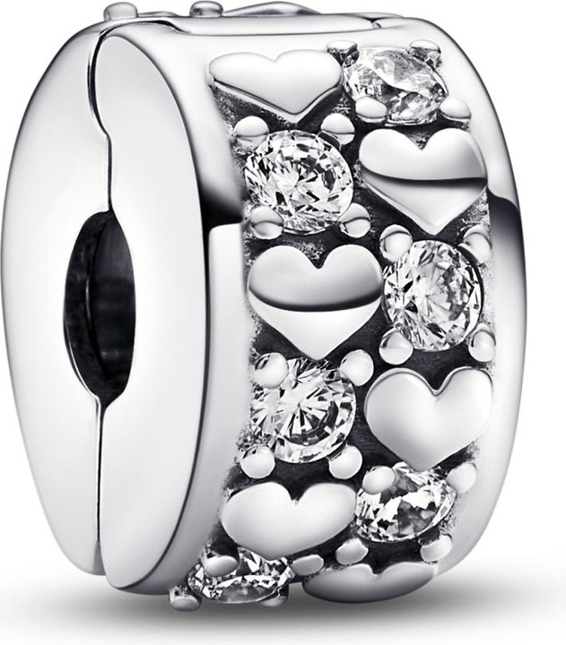 Pandora Funkelnde Herzchen (Sterling Silber 925)
