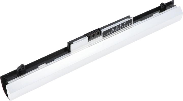 Actual product image AccuCell Akku passend für HP ProBook 430 G3 Series RO04, Li-Ion, 14,8V, 2600mAh, 38,5Wh, black and silver (2600 mAh)