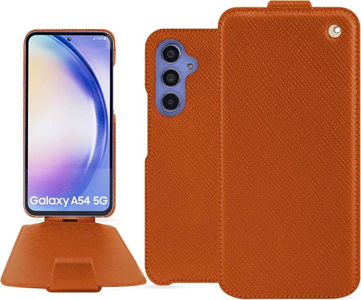 Productafbeelding Noreve Verticale jas van kalfsleer (Samsung Galaxy A54 5G)
