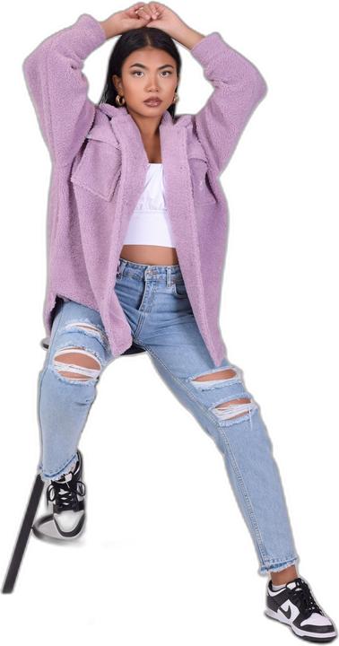 Actual product image Project X Paris Women's basic pilou overshirt jacket (L)