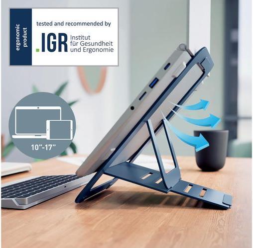 Produktbild Leitz Laptopständer Ergo Ultraflach