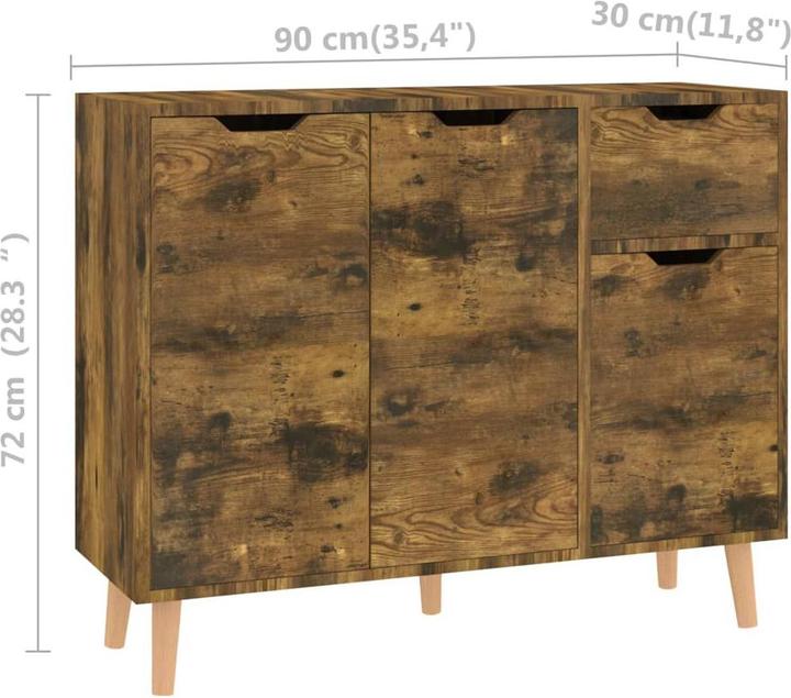 Image du produit vidaXL Sideboard (90 x 30 x 72 cm)
