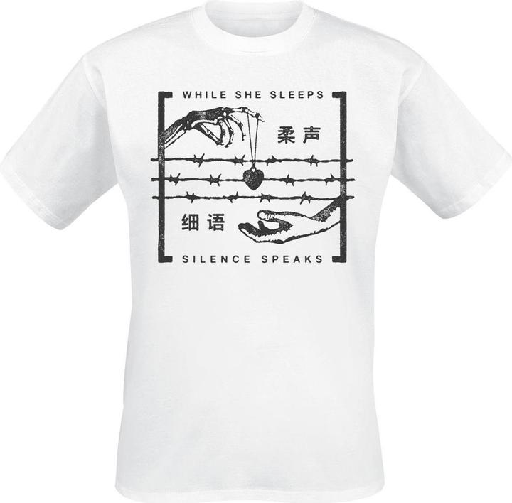 Produktbild While She Sleeps Silence Speaks TShirt (M)