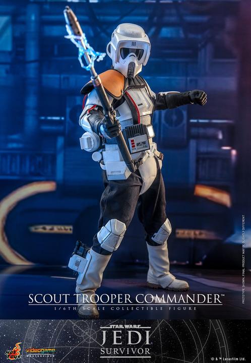 Actual product image Hot Toys Star Wars: Jedi Survivor figurine Videogame Masterpiece 1/6 Scout Trooper Commander