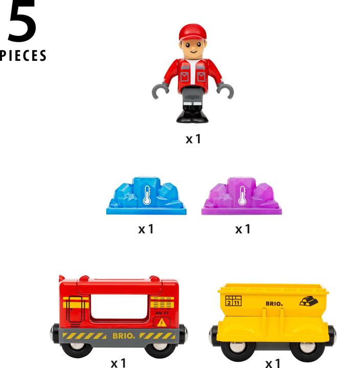 Produktbild Brio Güterzug mit Farbwechsel-Zubehör