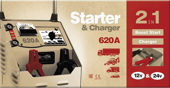 Produktbild GYS NEOSTART 620 025288 Schnellstartsystem 12 V, 24 V 90 A 90 A (620 A)