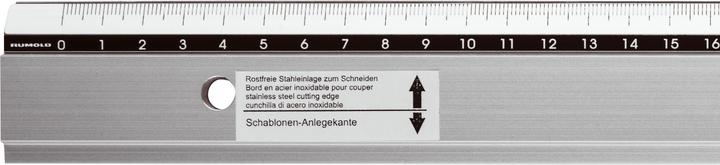 Produktbild Rumold Zeichen- und Schneidelineale (50 cm, Aluminium)