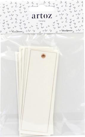 Produktbild Artoz Hangtag Set Recycled, pergament