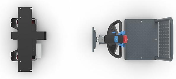 Actual product image kaiserkraft Chassis with NEO e-module (500 kg)