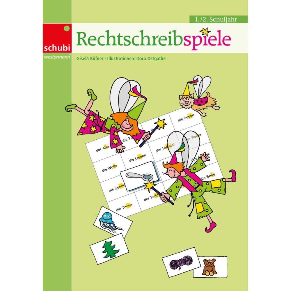 Küfner:Rechtschreibspiele, Schulbücher von Gisela Küfner