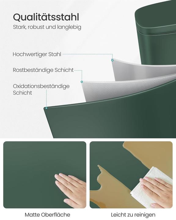 Produktbild Songmics Treteimer mit Softclose-Deckel (30 l)