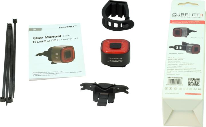 Produktbild Enfitnix Cubelite II Smart Tail Light (30 lm, 30 lm)