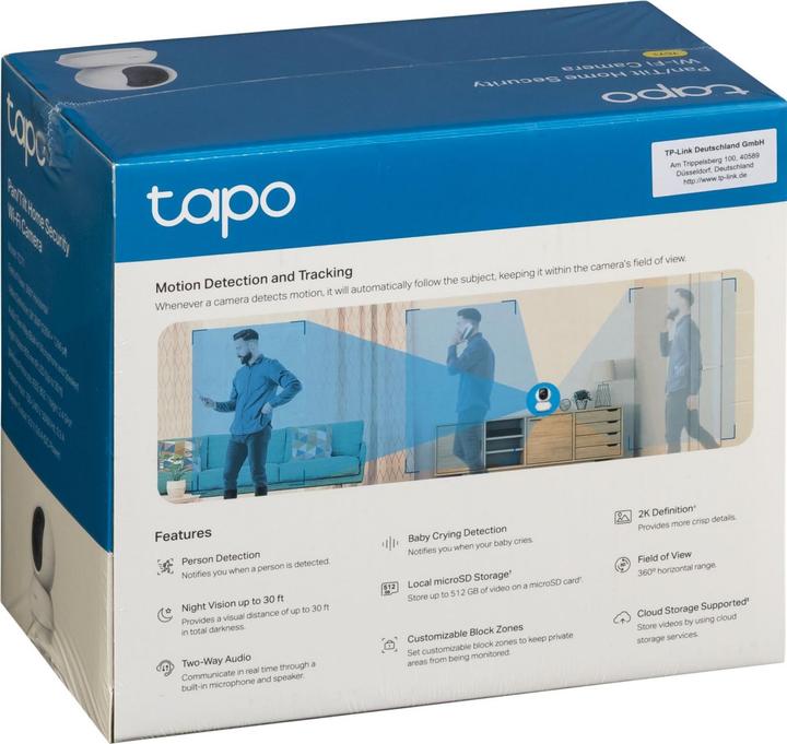 Actual product image TP-Link Tapo TC71 (2304 x 1296 Pixels)