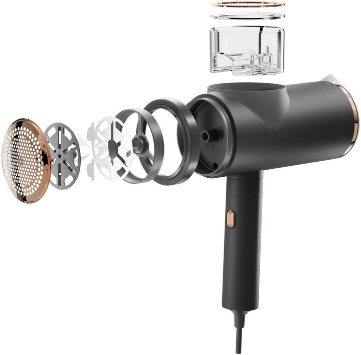 Produktbild Princess 01.332890.01.001 Dampfglätter Schwarz, Silber 1300W (1300 W, 18 g/min)