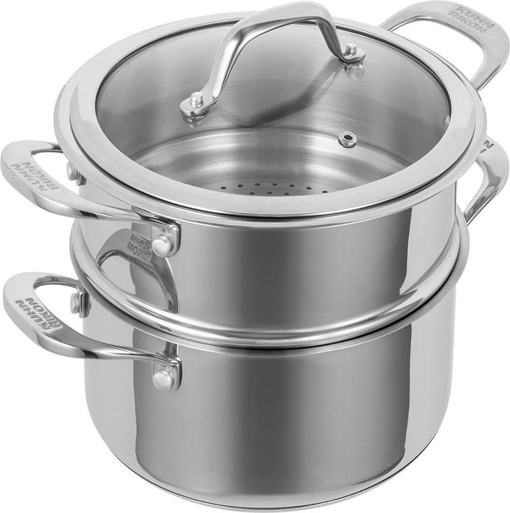Kuhn Rikon Dämpfaufsatz Set (18 cm, Metall)