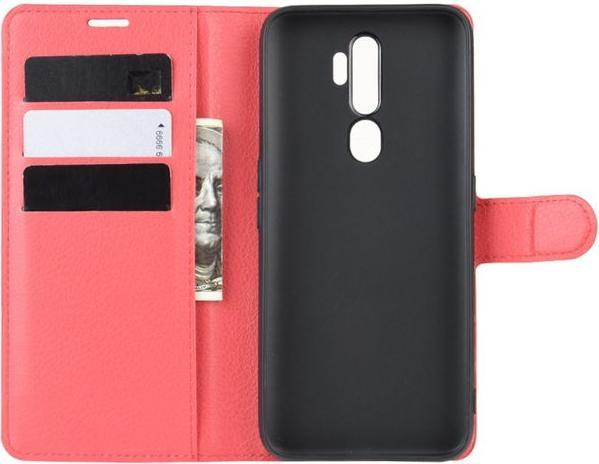 Produktbild MU Classic Litchi Leder Bookcover Series (Oppo A9)