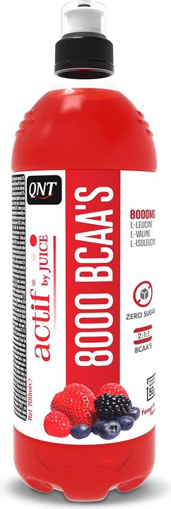 Actual product image QNT BCAA'S 8000 Forest Fruit (Wild berries, 12 x)