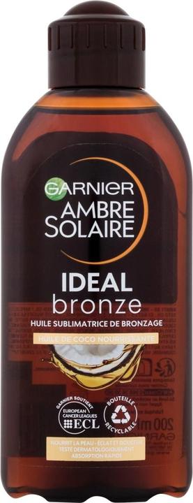 Actual product image Garnier Ambre Solaire Ideal Bronze Body Oil (Body oil, 200 ml)