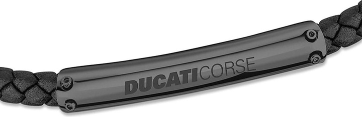 Immagine prodotto Ducati Bracciale Vittoria (22 cm, Cuoio, Acciaio inossidabile)