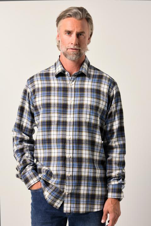 Immagine prodotto Boston Park Karo-Flanellhemd, Langarm, Kentkragen, Comfort Fit (3XL)