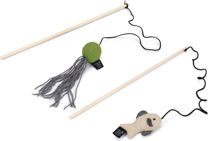 Actual product image Beeztees Minus One Cat Fishing Rod (Catmint toy)