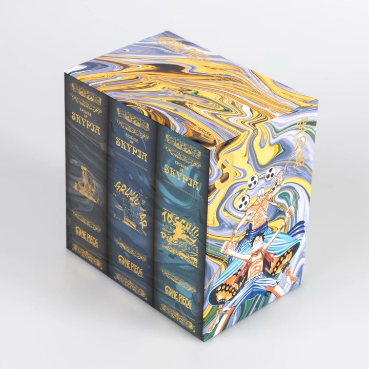 Produktbild One Piece Sammelschuber 3: Skypia (inklusive Band 24–32) (Deutsch, Eiichiro Oda, 2023)