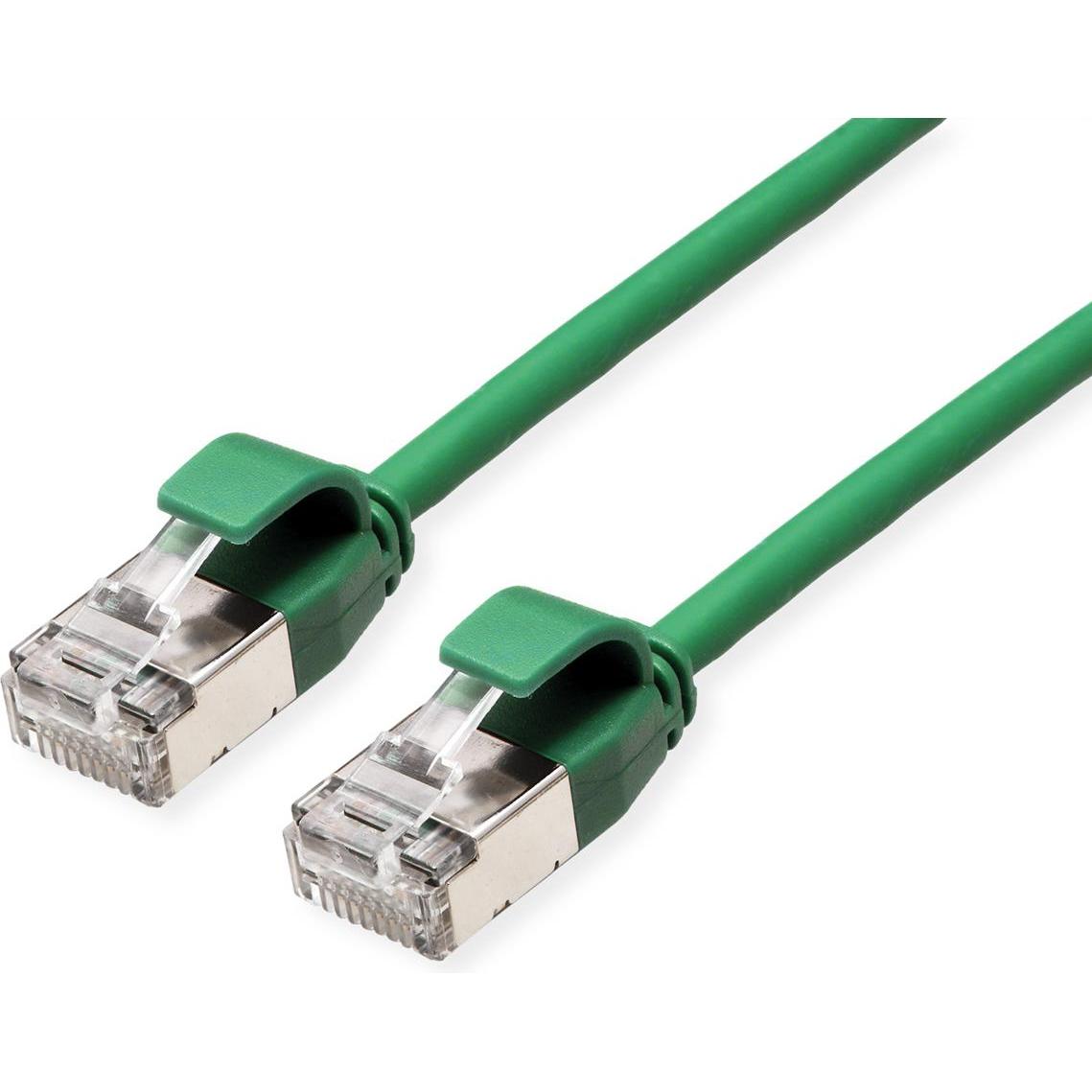 Thumbnail - Roline U/FTP DataCenter Patchkabel Kat.6A (Class EA), LSOH, slim (U/FTP, CAT6a, 3 m), Netzwerkkabel