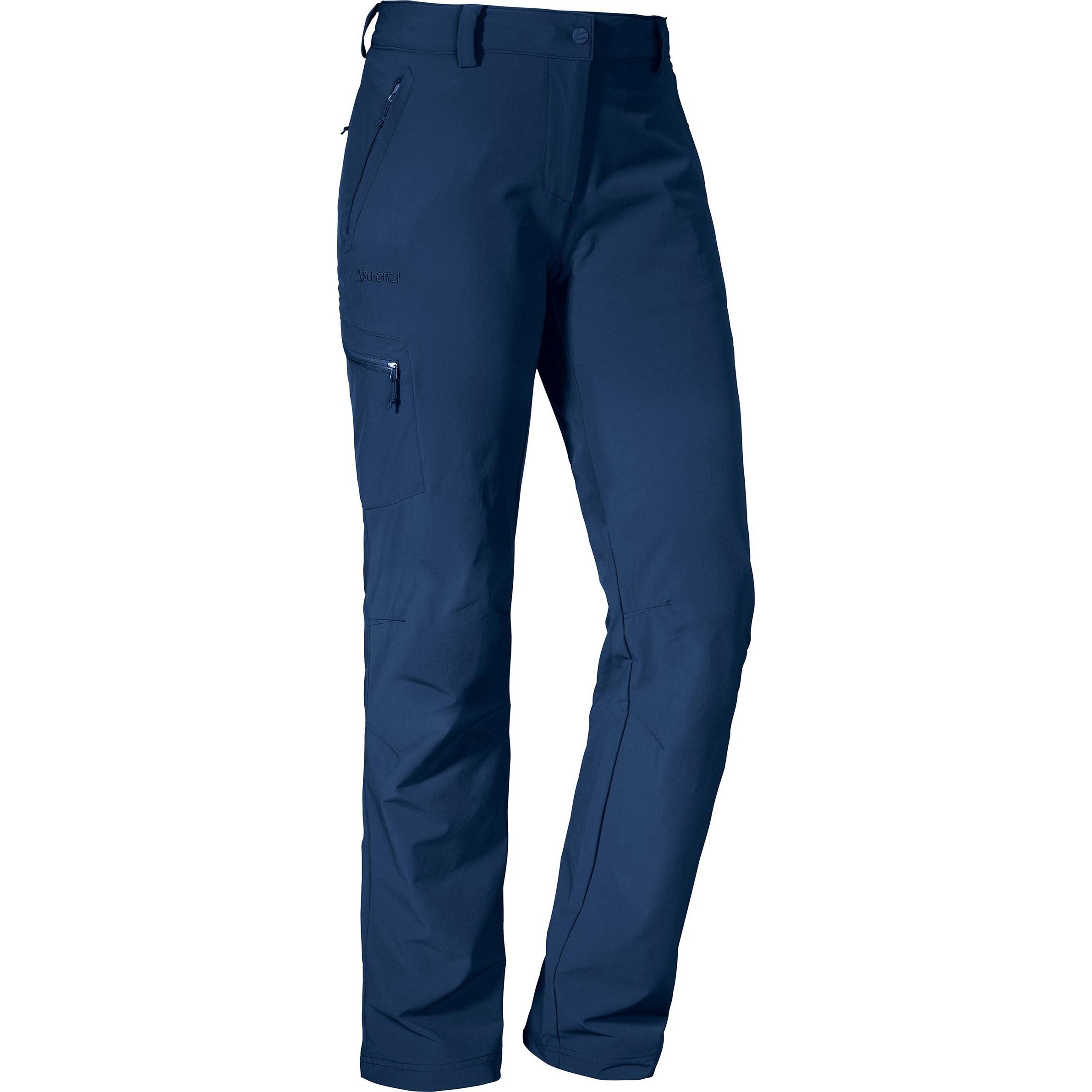Schöffel, Damen, Outdoorhose, Ascona Pants KL dress blues (23), Blau, 23