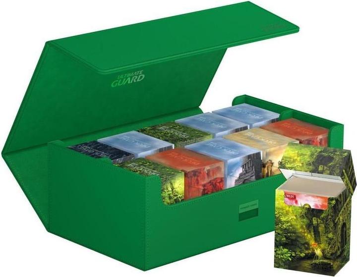 Image du produit Ultimate Guard Arkhive 800+ XenoSkin Monocolor Vert