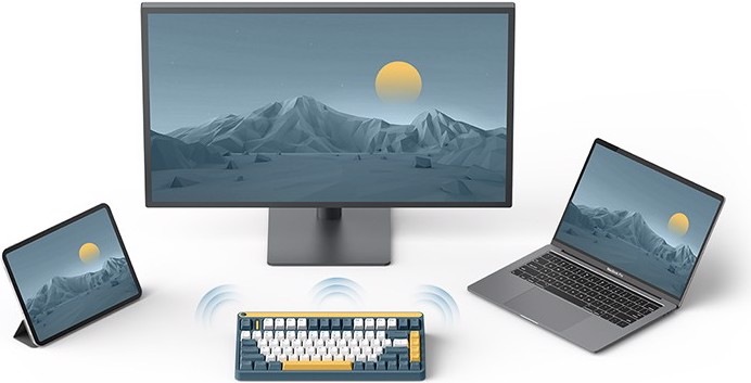 Actual product image Iqunix A80 Explorer (CH, Cable, Wireless)