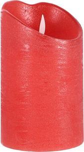 Actual product image Kaemingk Christmas LED candle dancing flame red 12 cm (1x)