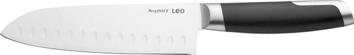 BergHoff Santoku knife Leo Graphite 17.5 cm, Black (17.50 cm)