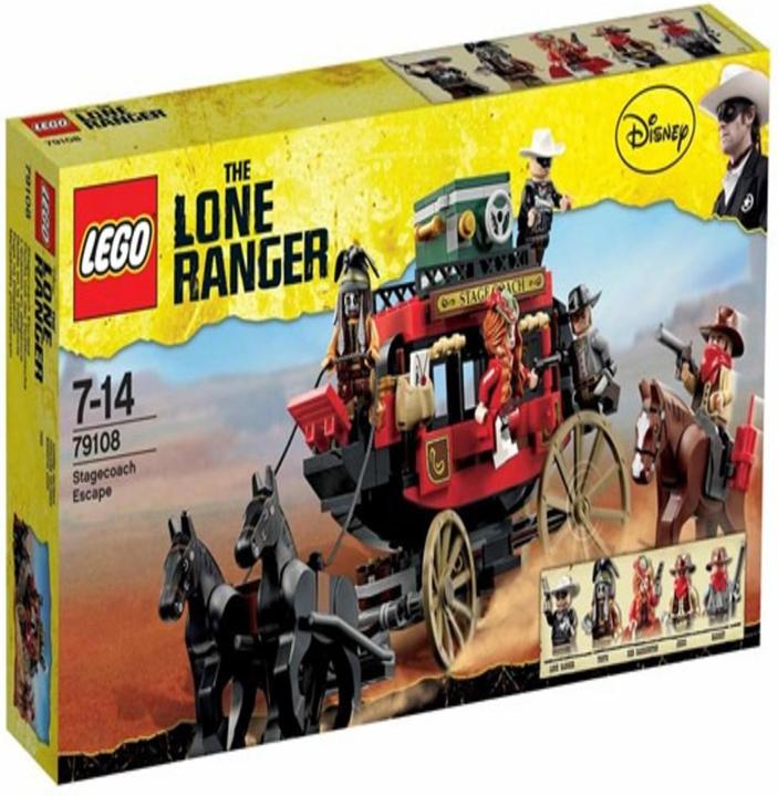 Immagine prodotto LEGO La fuga del Lone Ranger in diligenza (79108, LEGO Disney)