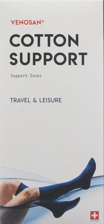 Produktbild Venosan COTTON SUPPORT Socks A-D L olive (L)