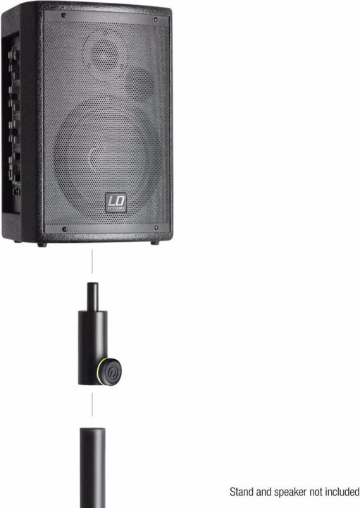 Actual product image Gravity SF 3616 M Reducing flange 36mm (Stand adapter)