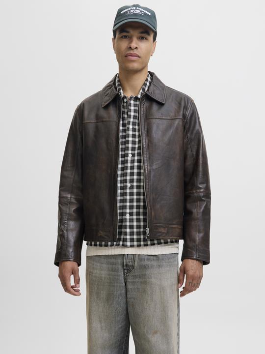 Immagine prodotto Jack & Jones Jorclean Leather Jacket Styd Aw25 (M)