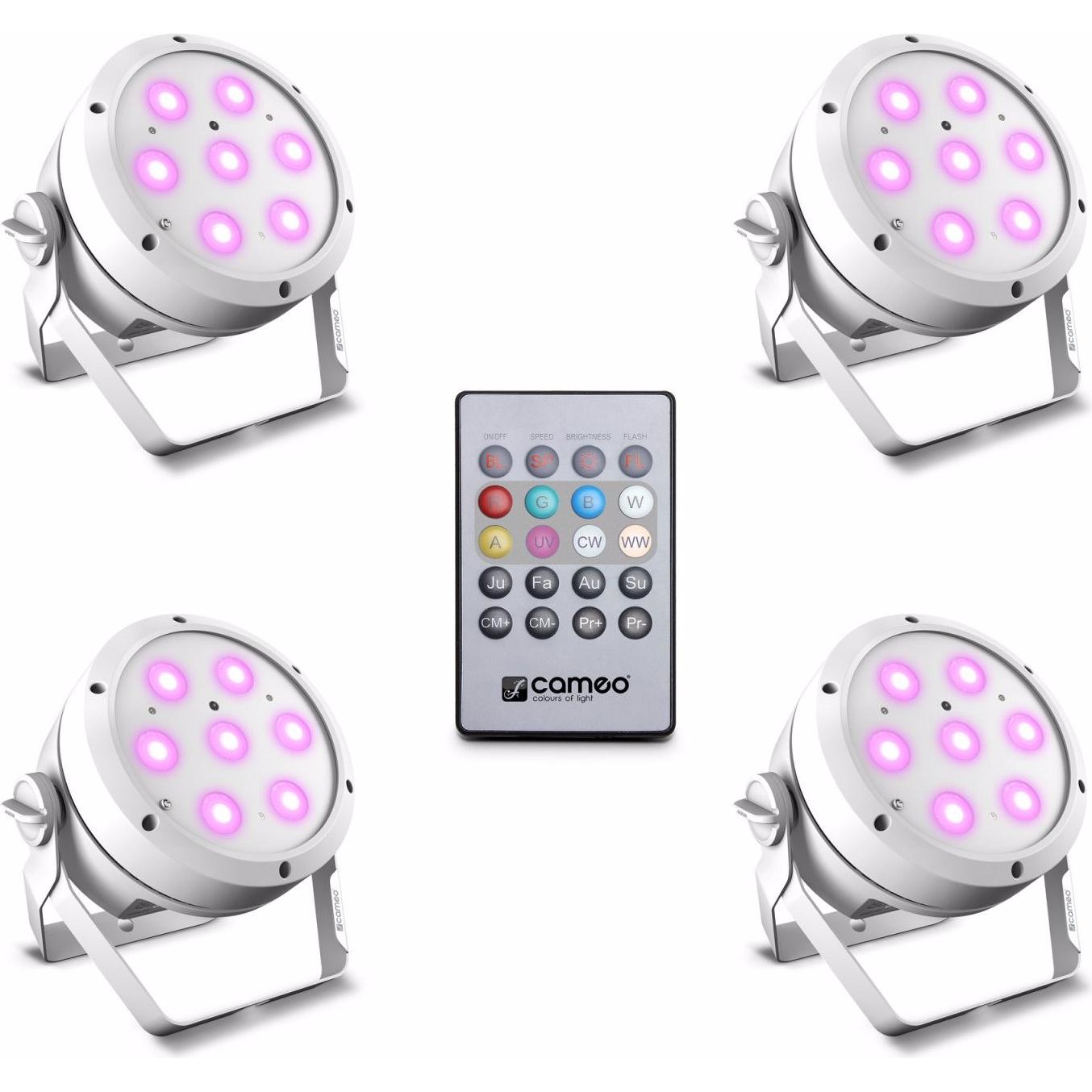 Cameo ROOT PAR 4 WH SET 1 Set bestehend, Scheinwerfer