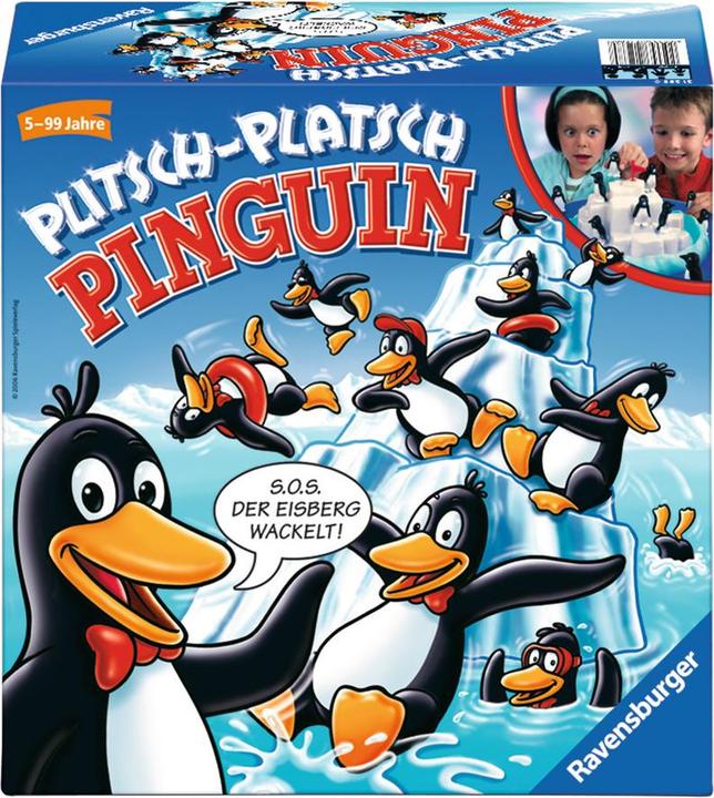 Actual product image Ravensburger Plitsch-Platsch Penguin (German)