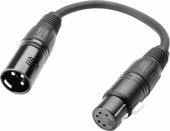 Adam Hall 3 STAR DHM 0020 DMX Adapter (0.20 m, XLR Cables)