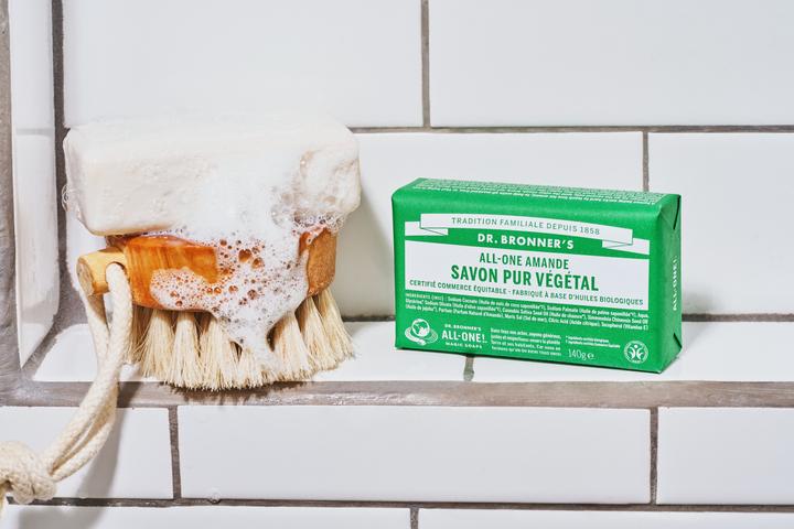 Immagine prodotto Dr. Bronner's Sapone Naturale All-One Mandorla 140g (Sapone duro)
