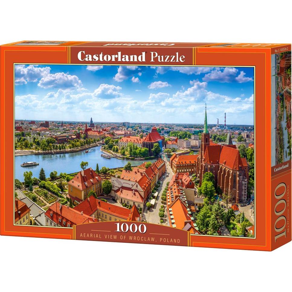 Castorland Puzzle 1000 pieces Aerial View Of Wroclaw, Poland (1000 pezzi)