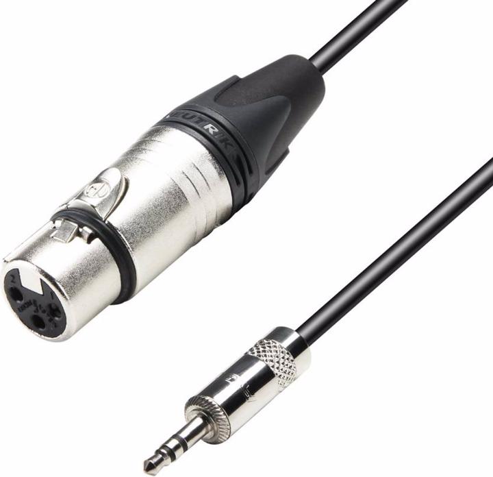 Adam Hall 5 STAR MYF 0300 Microphone Cable Neutrik (3 m, XLR Cables)