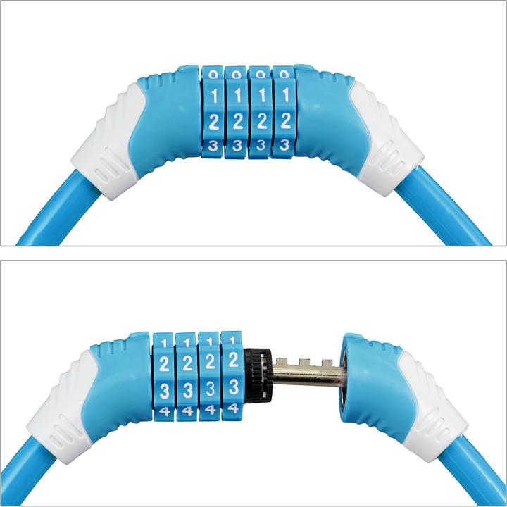Actual product image Relaxdays Bicycle lock (70 cm)