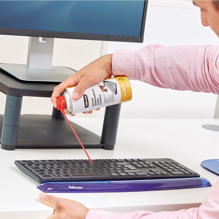 Actual product image Fellowes Compressed air cleaner swivelling, HFC-free
