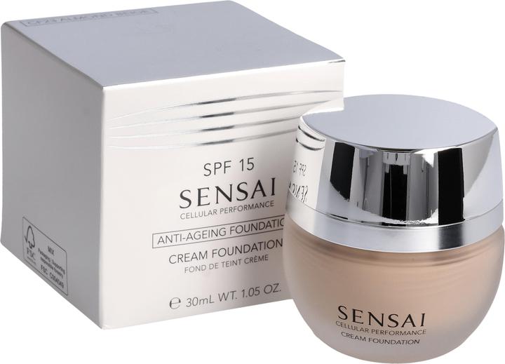 Actual product image Sensai Cellular Performance Cream Foundation (CF23 ALMOND BEIGE)