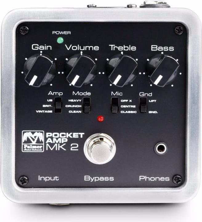 Actual product image Palmer Audio POCKET AMP MK 2 Portable Guitar (Guitar)