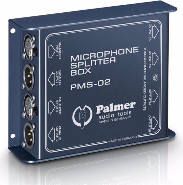 Produktbild Palmer Audio MS 02 Mikrofon Splitter
