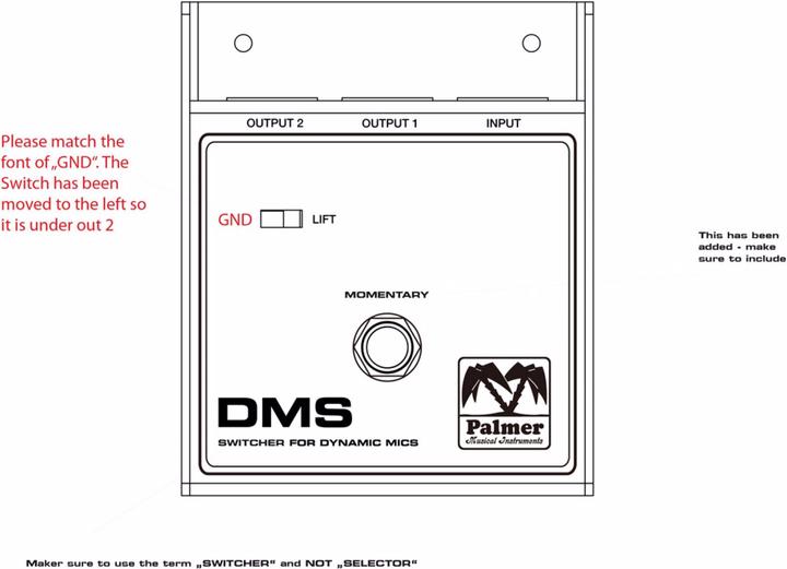 Produktbild Palmer Audio DMS Umschalter