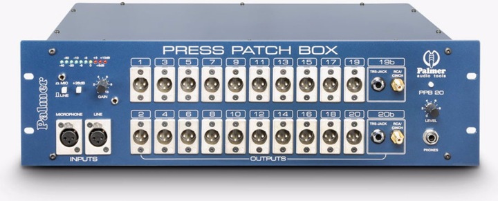 Actual product image Palmer Audio PB 20 Press splitter 20 (Splinters)