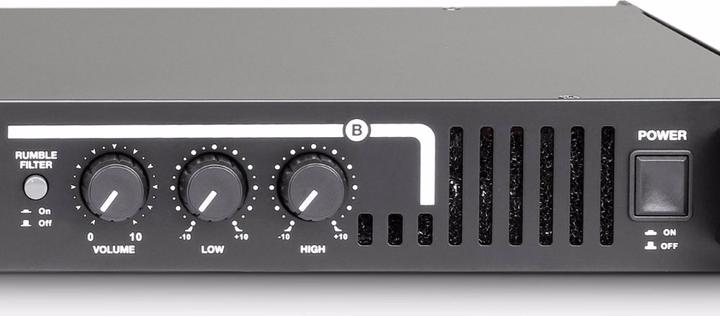 Actual product image Palmer Audio MACHT 402 19" stereo power amplifier (Final stage)